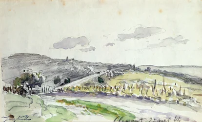 Udsigt over Clamart, 1864